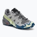 Vyriški bėgimo bateliai Salomon Speedcross 6 castlerock/lime cream/poseidon