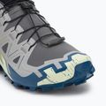 Vyriški bėgimo bateliai Salomon Speedcross 6 castlerock/lime cream/poseidon 7