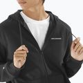 Vyriškas džemperis Salomon Logo Full Zip Hoodie deep black 3