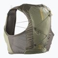 Bėgimo liemenė Salomon Active Skin 4 Gravel Set wren/deep lichen green/spicy mustard 2