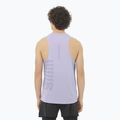 Vyriškas bėgimo tank topas Salomon Sense Aero Singlet GFX cosmic sky 2
