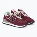 Batai  New Balance 574 burgundy 4