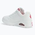 Moteriški batai SKECHERS JGoldcrown Uno Spread The Love white/red/pink 3