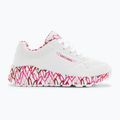 Vaikiški batai SKECHERS Uno Lite Lovely Luv white/red/pink 2