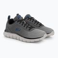 SKECHERS Track Ripkent vyriški treniruočių bateliai charcoal/gray 4