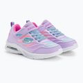 SKECHERS Microspec Max Airy Spalva levandų/daugiafunkcinė vaikiški treniruočių bateliai 4