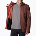 Columbia vyriški sportiniai marškinėliai Park View Fleece FZ maroon 1952222 4