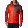 Vyriška pūkinė striukė su gobtuvu Columbia Platinum Peak Red 2008611839 3