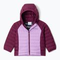 Vaikiška pūsta striukė Columbia Powder Lite Hooded gumdrop/marionberry 5