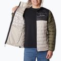 Vyriška pūkinė striukė Columbia Powder Lite su gobtuvu dark stone/shark/stone green 5