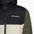 Vyriška pūkinė striukė Columbia Powder Lite su gobtuvu dark stone/shark/stone green 10