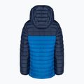 Columbia Powder Lite Hooded šviesiai indigo/collegiate navy pūkinė striukė vaikams 2