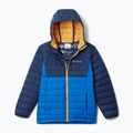 Columbia Powder Lite Hooded šviesiai indigo/collegiate navy pūkinė striukė vaikams 5