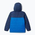 Columbia Powder Lite Hooded šviesiai indigo/collegiate navy pūkinė striukė vaikams 6