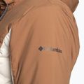 Columbia Mountain Croo II Mid Down moteriška striukė chalk/camel brown 10