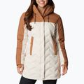 Columbia Mountain Croo II Mid Down moteriška striukė chalk/camel brown