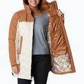 Columbia Mountain Croo II Mid Down moteriška striukė chalk/camel brown 5