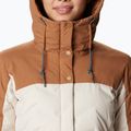 Columbia Mountain Croo II Mid Down moteriška striukė chalk/camel brown 6