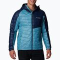 Vyriška pūkinė striukė Columbia Platinum Peak su gobtuvu shasta/collegiate navy