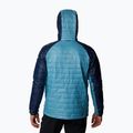 Vyriška pūkinė striukė Columbia Platinum Peak su gobtuvu shasta/collegiate navy 2