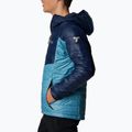 Vyriška pūkinė striukė Columbia Platinum Peak su gobtuvu shasta/collegiate navy 3