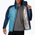 Vyriška pūkinė striukė Columbia Platinum Peak su gobtuvu shasta/collegiate navy 5
