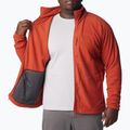 Vyriškas žygio džemperis Columbia Fast Trek II wrap red 5