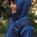 Vaikiška striukė nuo lietaus Columbia Rainy Trails II Fleece mountain blue/ collegiate navy slub 9