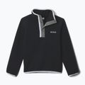 Vaikiškas flisinis džemperis Columbia Halvetia II Half Snap Fleece black/city grey