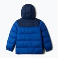 Vaikiška pašiltinta striukė Columbia Puffect Hooded mountain blue/collegiate navy 2