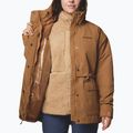 Moteriška 3-in-1 striukė Columbia Drop Ridge II Interchange camel brown 6