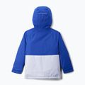 Vaikiška slidinėjimo striukė Columbia Alpine Action III snowdrift melange/clematis blue 2
