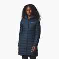 Moteriškas pūkinis paltas Columbia Lake 22 II Down Long Hooded collegiate navy
