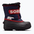 Vaikiški sniego batai Sorel Childrens Snow Commander nocturnal/sail red 9