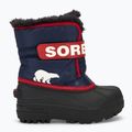 Vaikiški sniego batai Sorel Childrens Snow Commander nocturnal/sail red 2