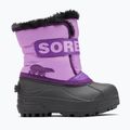 Vaikiški sniego batai Sorel Childrens Snow Commander gumdrop/purple violet 9