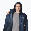 Vyriška striukė nuo lietaus Columbia Pouring Adventure III collegiate navy 7