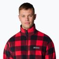 Vyriškas džemperis Columbia Steens Mountain Printed fleece sweatshirt mountain red check print 4