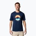 Vyriški marškinėliai Columbia Path Lake Graphic Tee II collegiate navy