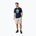 Vyriški marškinėliai Columbia Path Lake Graphic Tee II collegiate navy 2