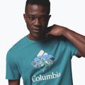 Vyriški marškinėliai Columbia Rapid Ridge Graphic river blue/heavenly 5
