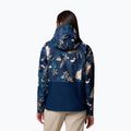Moteriška hibridinė striukė Columbia Hikebound Printed collegiate navy 3