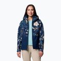 Moteriška hibridinė striukė Columbia Hikebound Printed collegiate navy 5