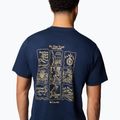 Vyriški marškinėliai Columbia Kettle River Back Graphic Tee collegiate navy 5