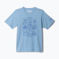 Vaikiški marškinėliai Columbia Valley Creek Graphic ripple blue/hike guide