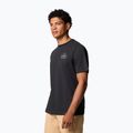 Vyriški marškinėliai Columbia Tunnel Valley Graphic Tee black/naturally inclined 4