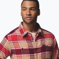 Vyriški marškiniai Columbia Windward II rich wine trapper windowpane 6