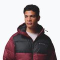 Vyriška pašiltinta striukė Columbia Pike Lake II Hooded rich wine/black 7