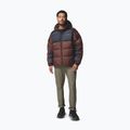 Vyriška pašiltinta striukė Columbia Pike Lake II Hooded tobacco/black 2