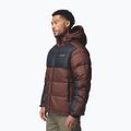 Vyriška pašiltinta striukė Columbia Pike Lake II Hooded tobacco/black 4